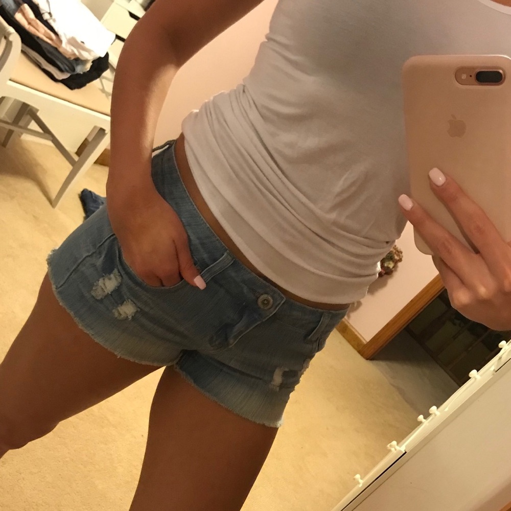 jean shorts